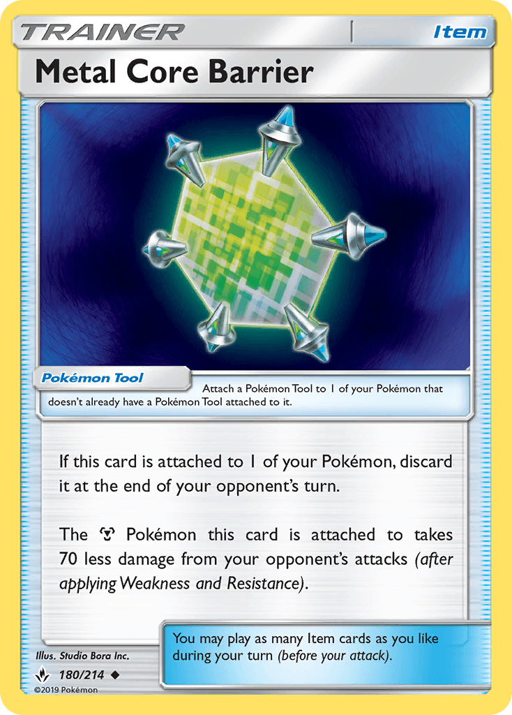 Metal Core Barrier, kortbilde fra pokemontcg.io