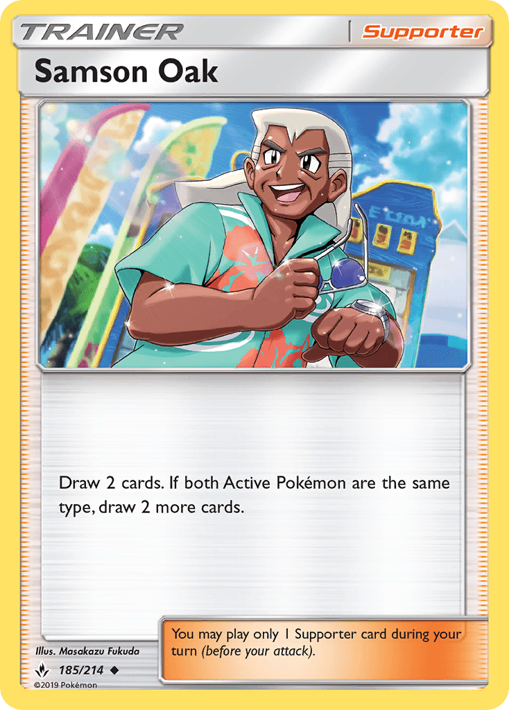 Samson Oak, kortbilde fra pokemontcg.io