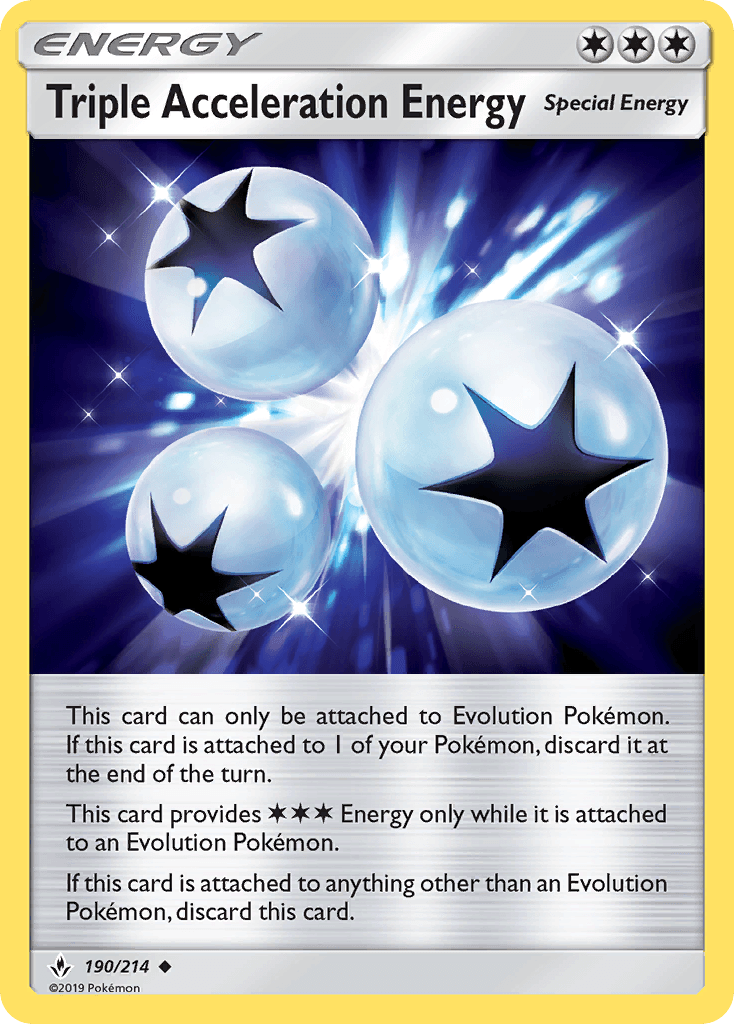 Triple Acceleration Energy, kortbilde fra pokemontcg.io