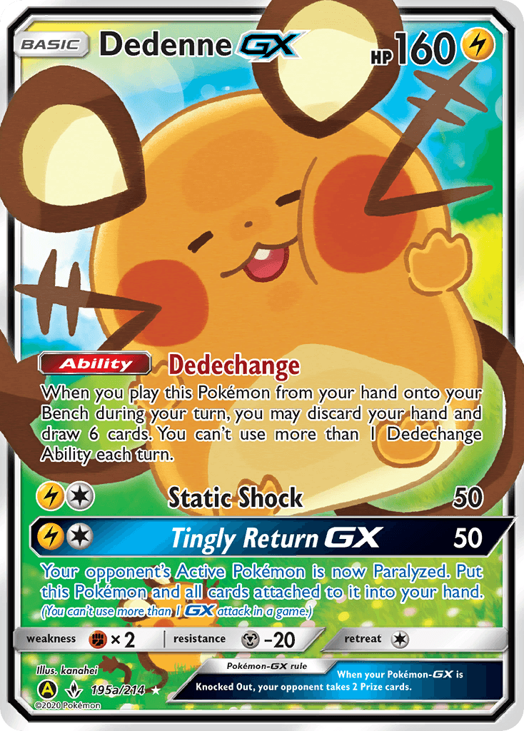 Dedenne-GX, kortbilde fra pokemontcg.io