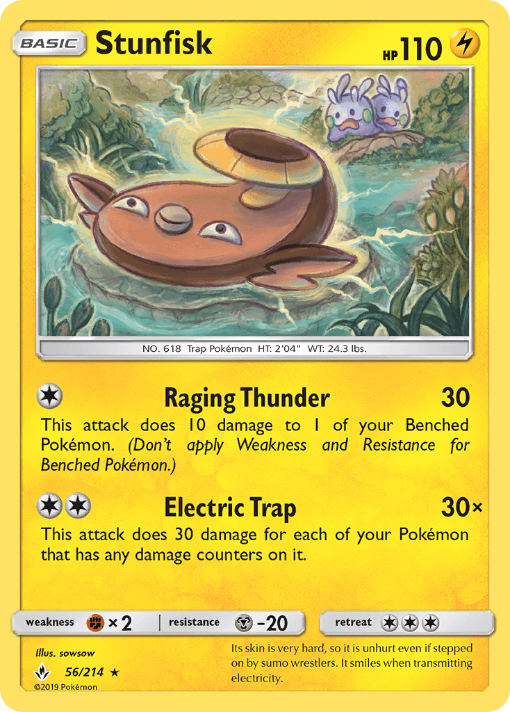 Stunfisk, kortbilde fra pokemontcg.io