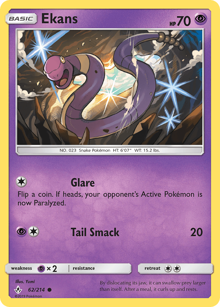 Ekans, kortbilde fra pokemontcg.io