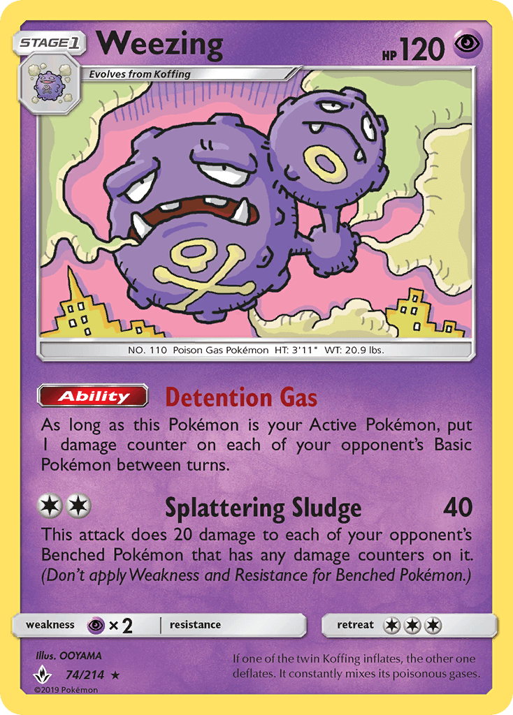 Weezing, kortbilde fra pokemontcg.io