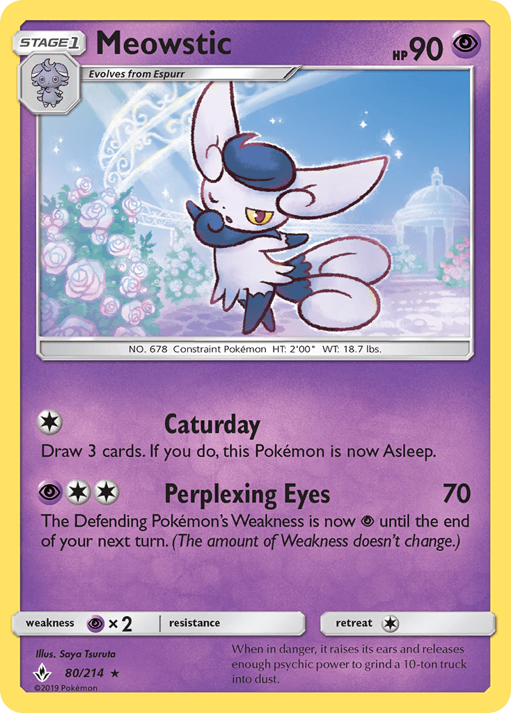 Meowstic, kortbilde fra pokemontcg.io