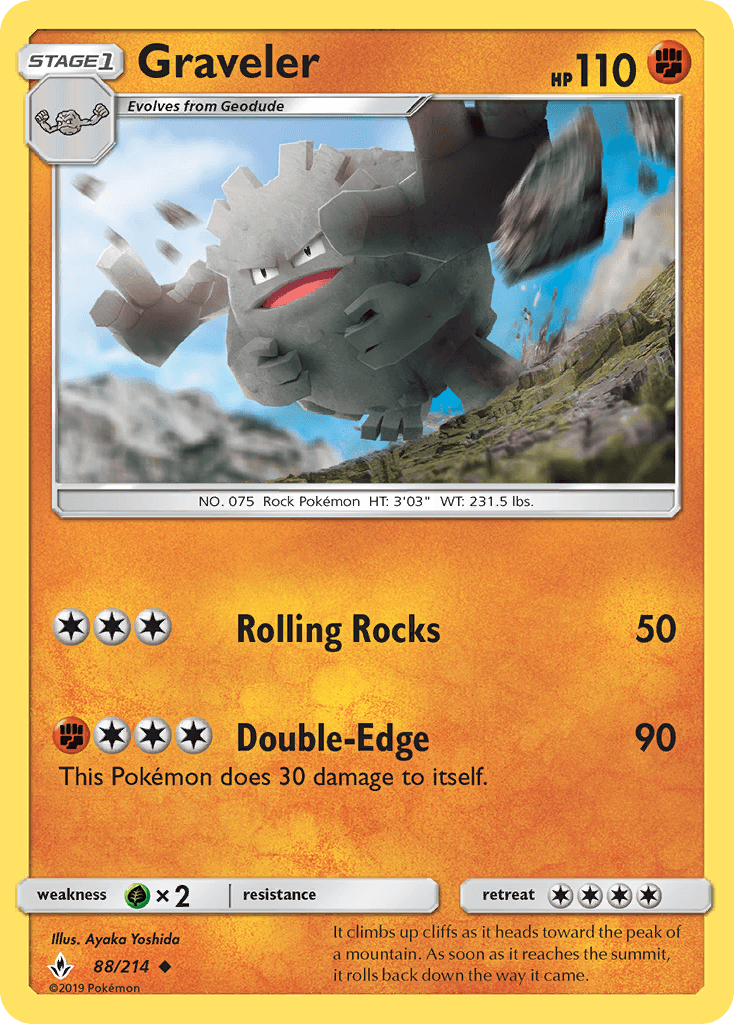 Graveler, kortbilde fra pokemontcg.io