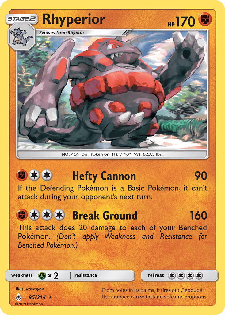 Rhyperior, kortbilde fra pokemontcg.io