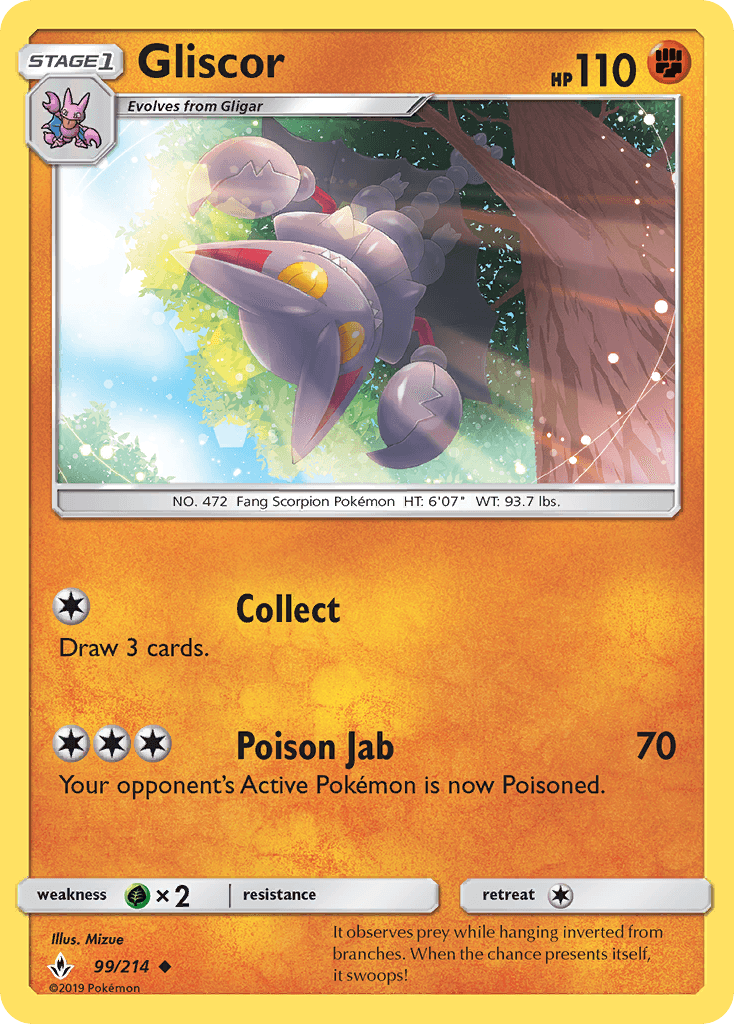 Gliscor, kortbilde fra pokemontcg.io