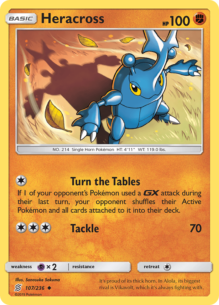 Heracross, kortbilde fra pokemontcg.io