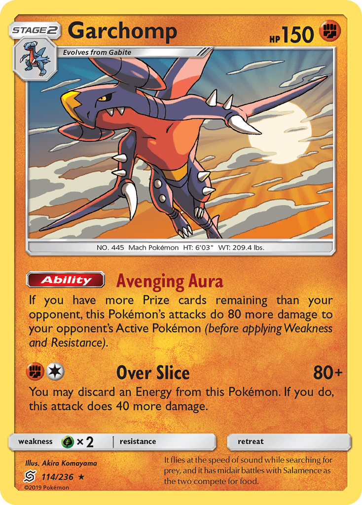 Garchomp, kortbilde fra pokemontcg.io