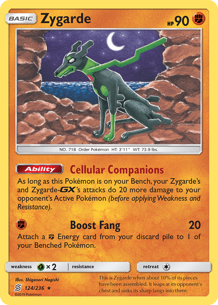 Zygarde, kortbilde fra pokemontcg.io