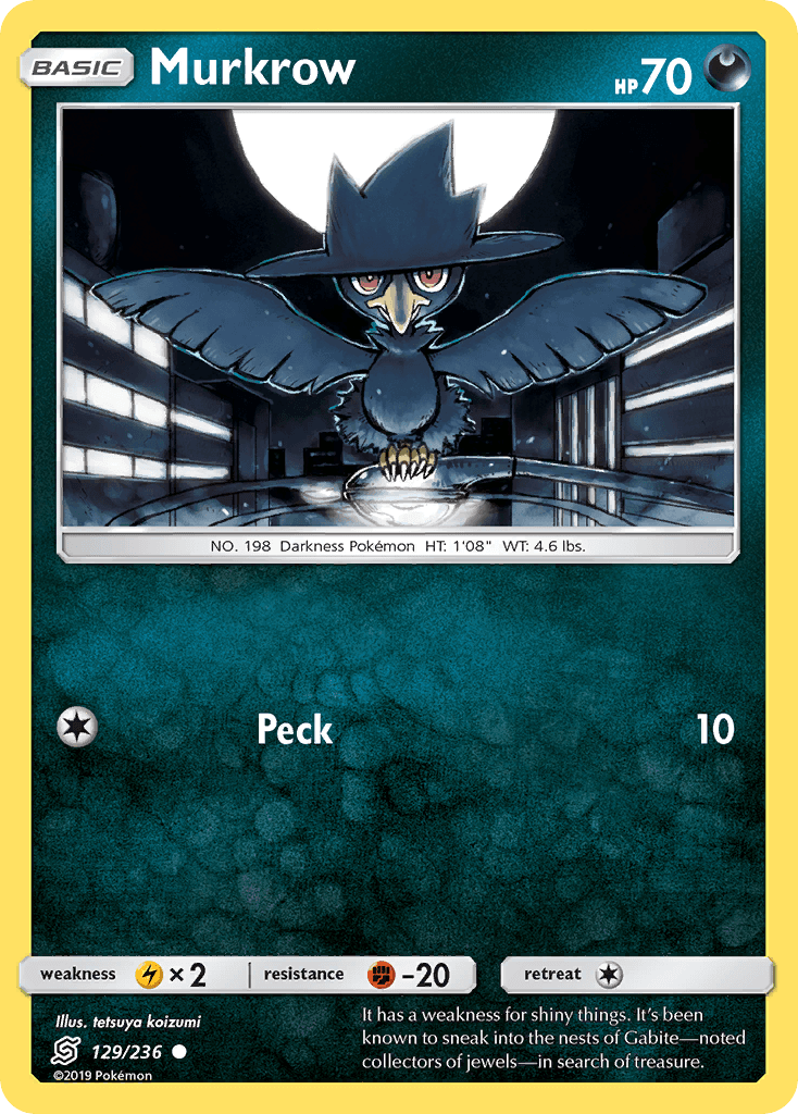 Murkrow, kortbilde fra pokemontcg.io