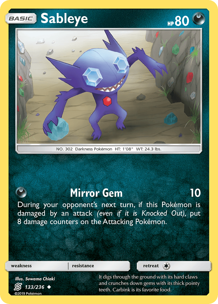Sableye, kortbilde fra pokemontcg.io