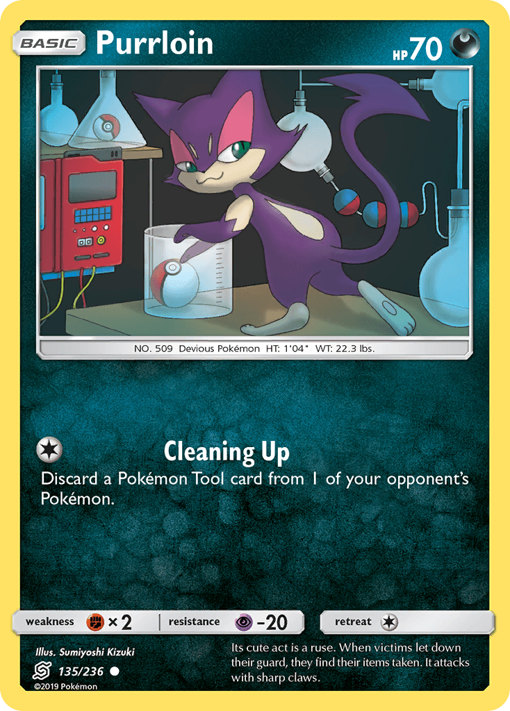 Purrloin, kortbilde fra pokemontcg.io