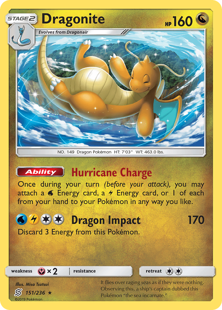 Dragonite, kortbilde fra pokemontcg.io