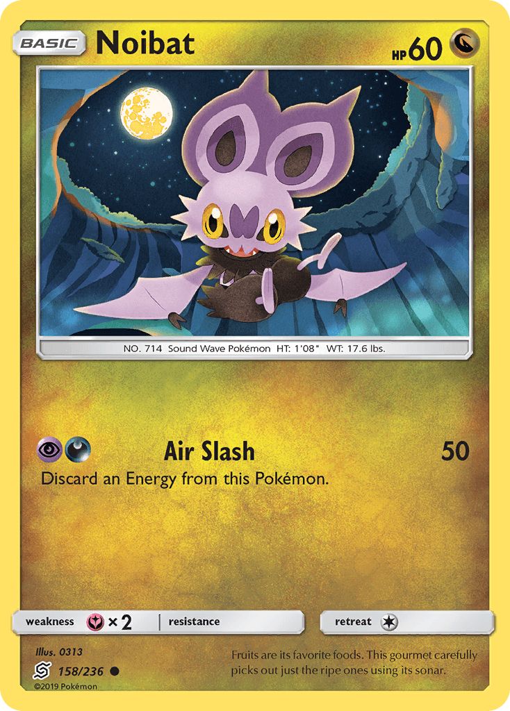 Noibat, kortbilde fra pokemontcg.io