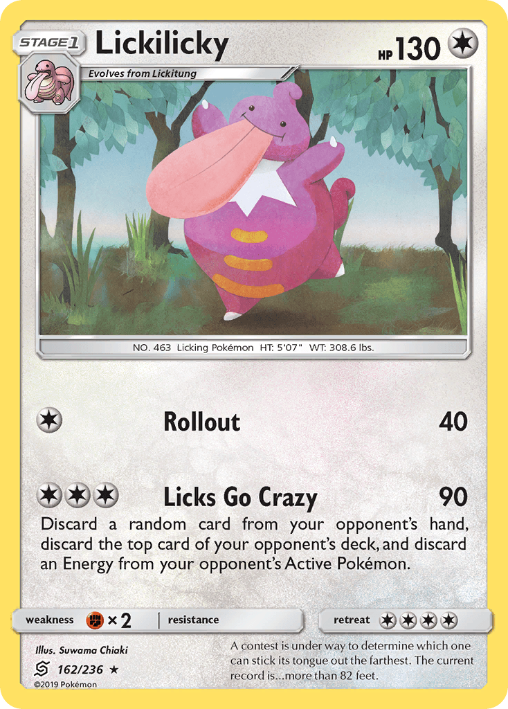 Lickilicky, kortbilde fra pokemontcg.io