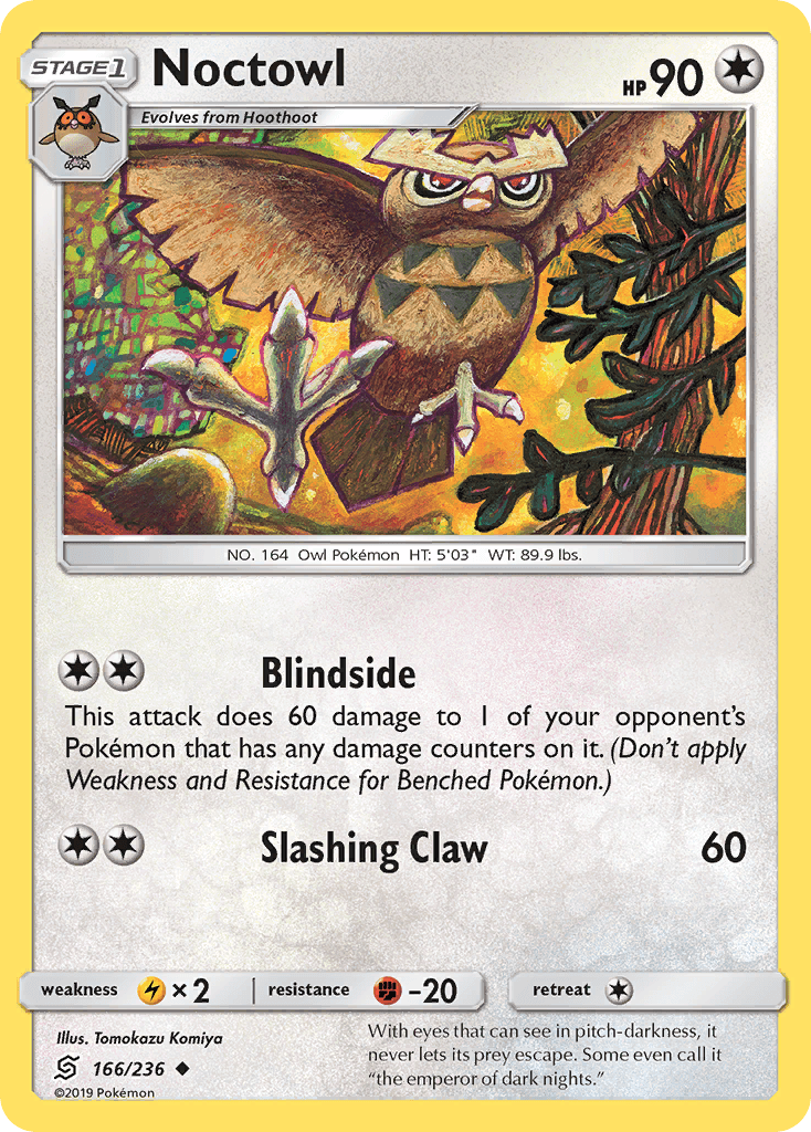 Noctowl, kortbilde fra pokemontcg.io
