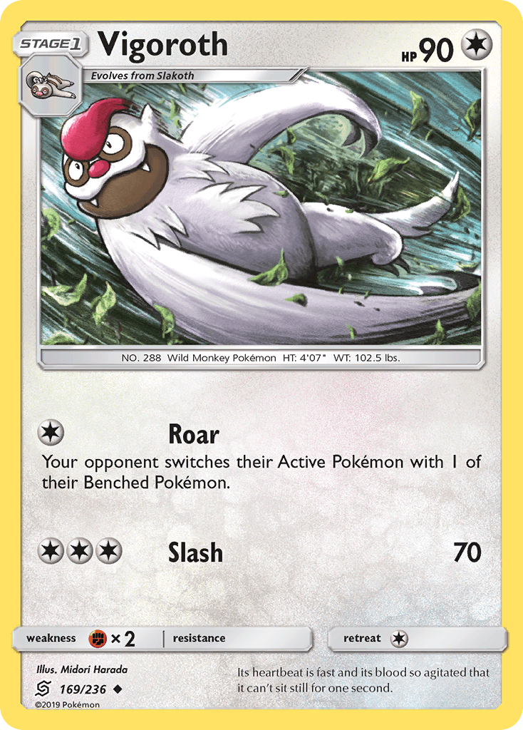 Vigoroth, kortbilde fra pokemontcg.io