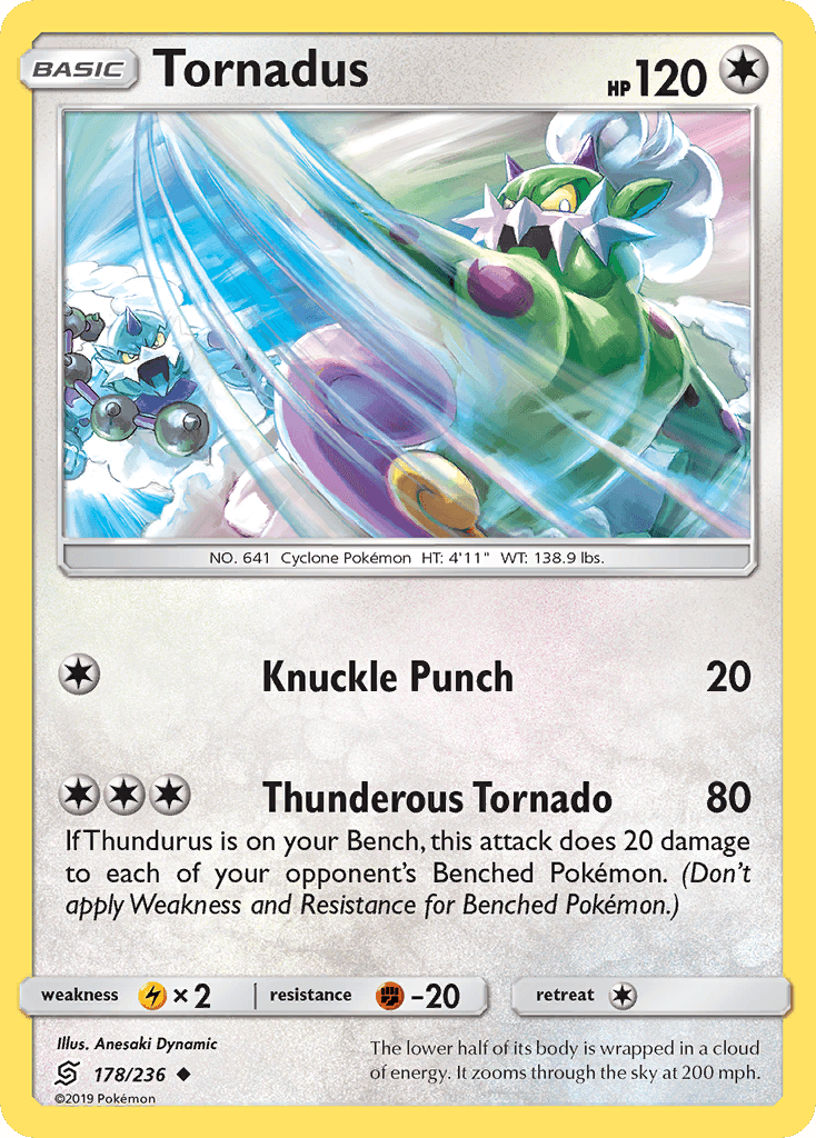 Tornadus, kortbilde fra pokemontcg.io