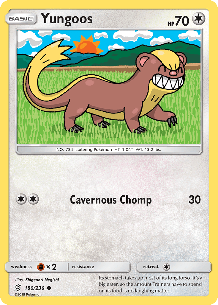 Yungoos, kortbilde fra pokemontcg.io