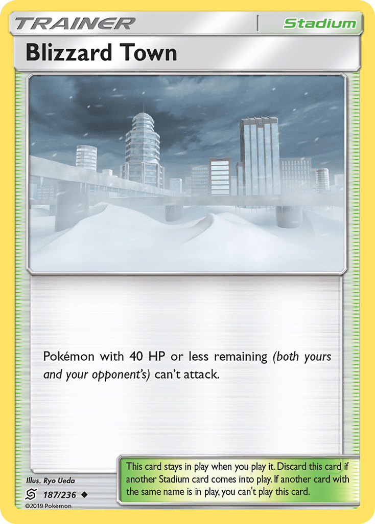 Blizzard Town, kortbilde fra pokemontcg.io
