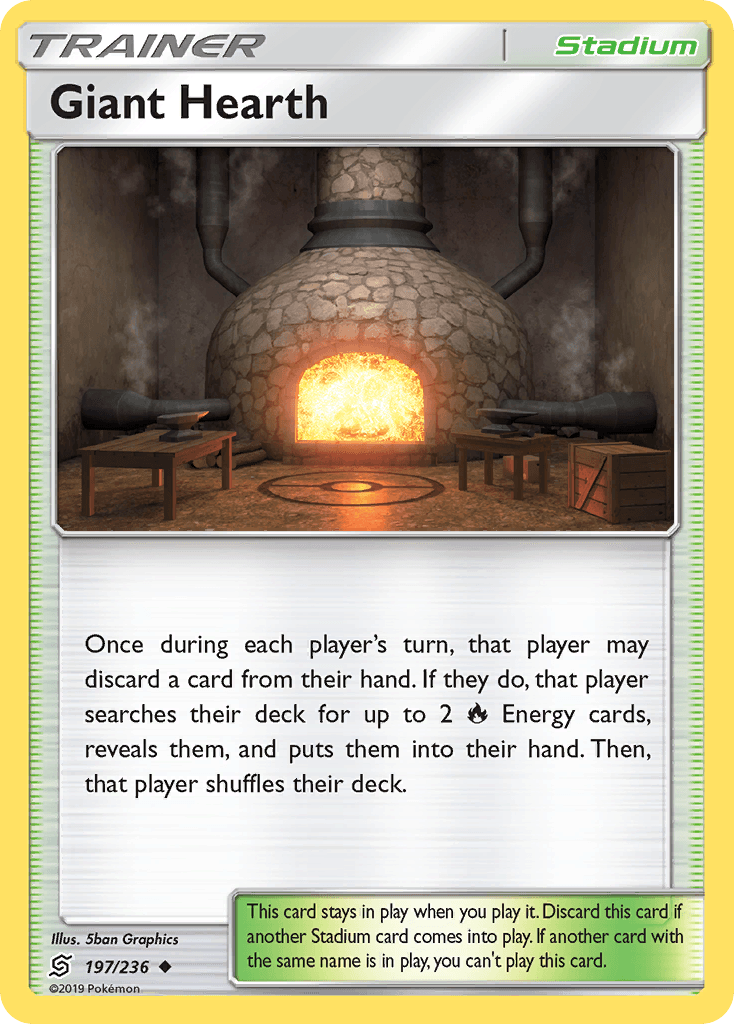 Giant Hearth, kortbilde fra pokemontcg.io