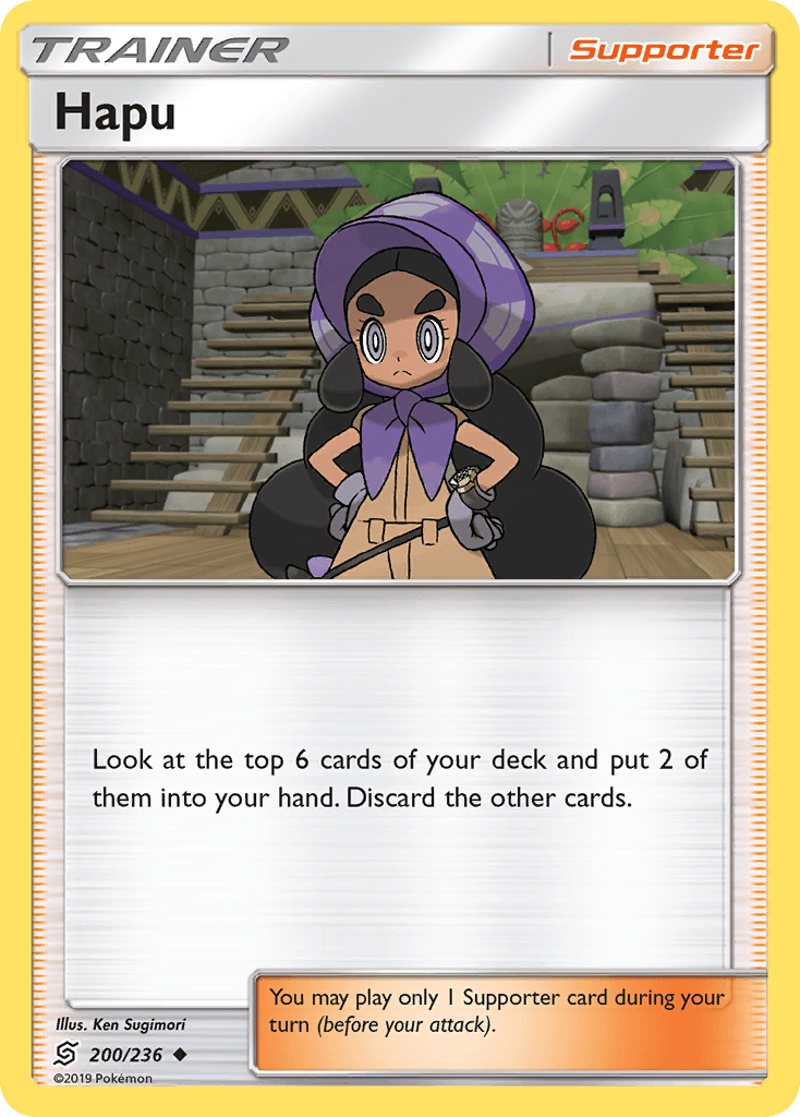 Hapu, kortbilde fra pokemontcg.io