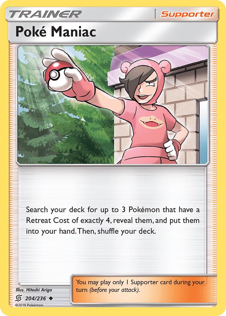 Poké Maniac, kortbilde fra pokemontcg.io