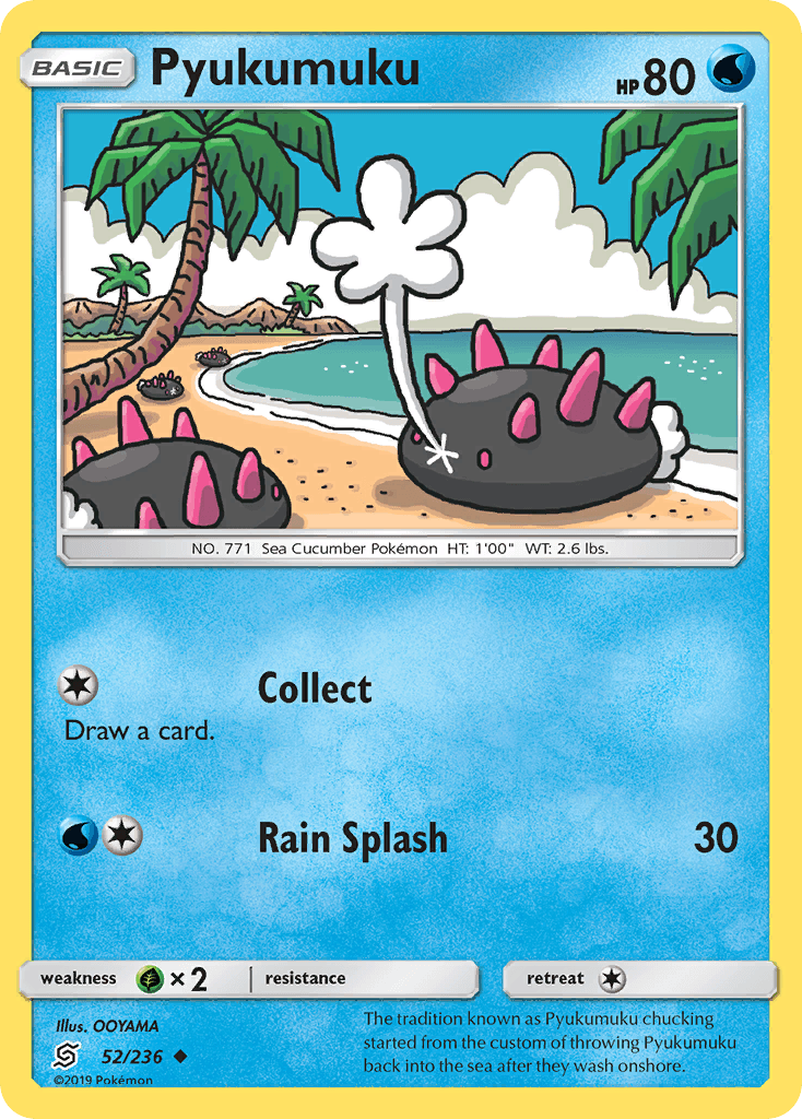Pyukumuku, kortbilde fra pokemontcg.io