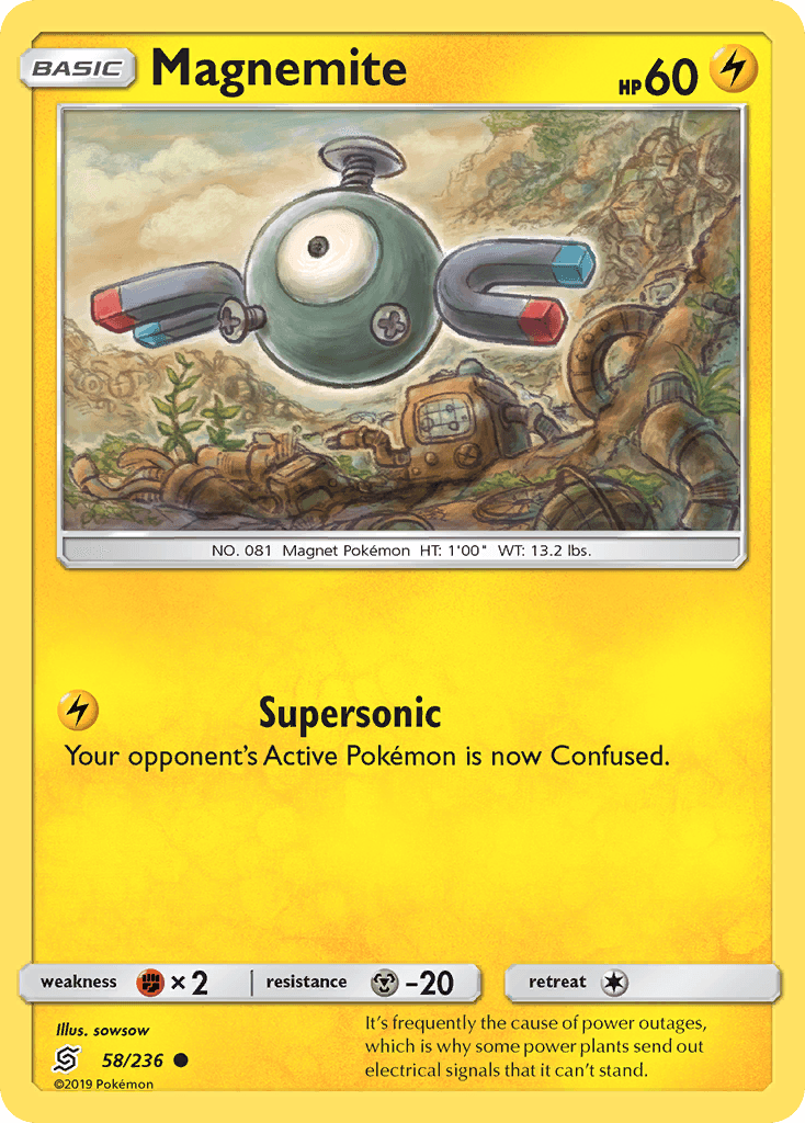 Magnemite, kortbilde fra pokemontcg.io