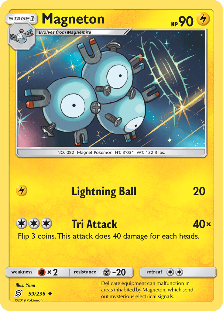 Magneton, kortbilde fra pokemontcg.io