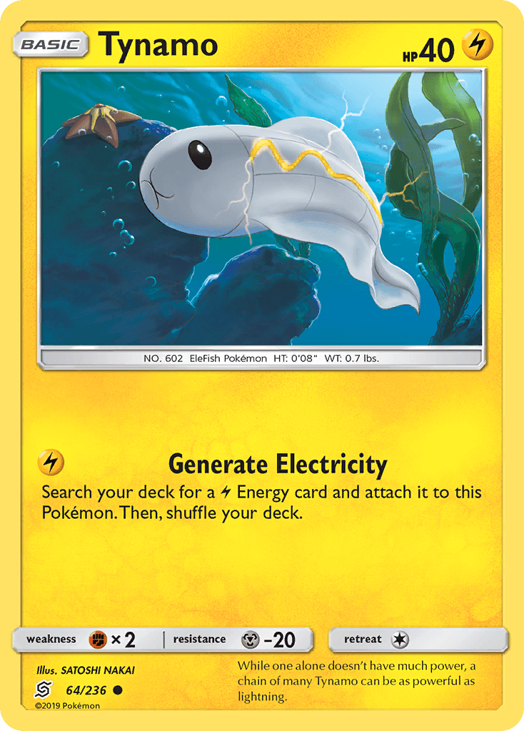 Tynamo, kortbilde fra pokemontcg.io