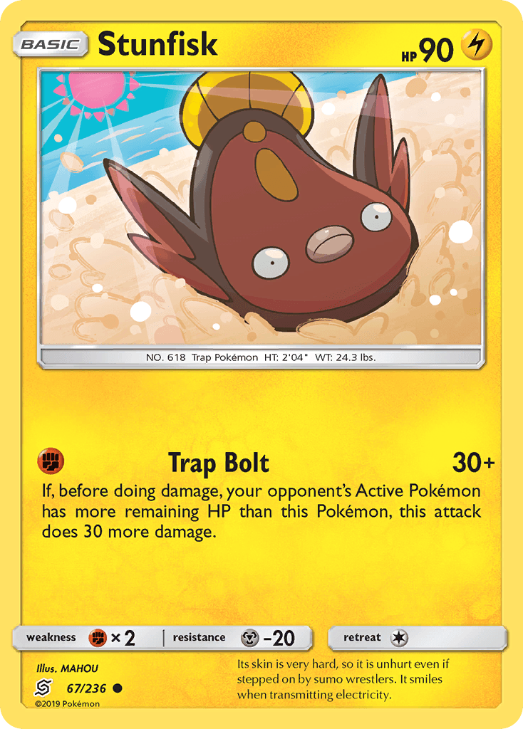 Stunfisk, kortbilde fra pokemontcg.io