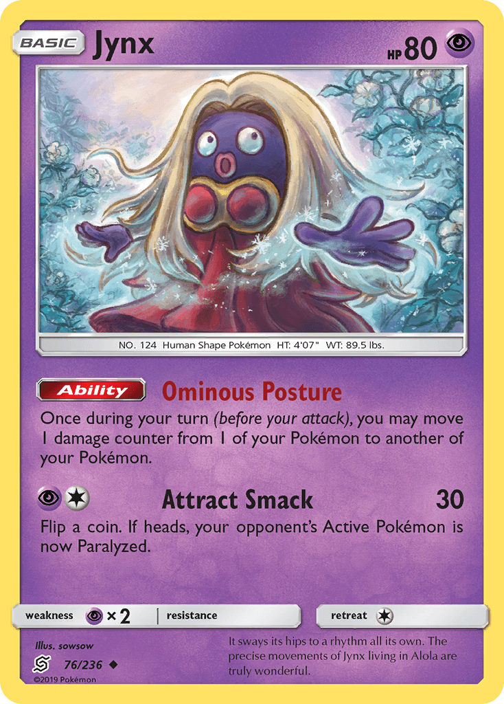 Jynx, kortbilde fra pokemontcg.io