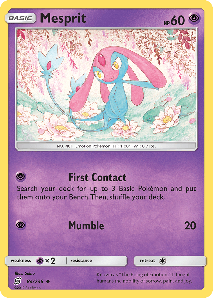 Mesprit, kortbilde fra pokemontcg.io