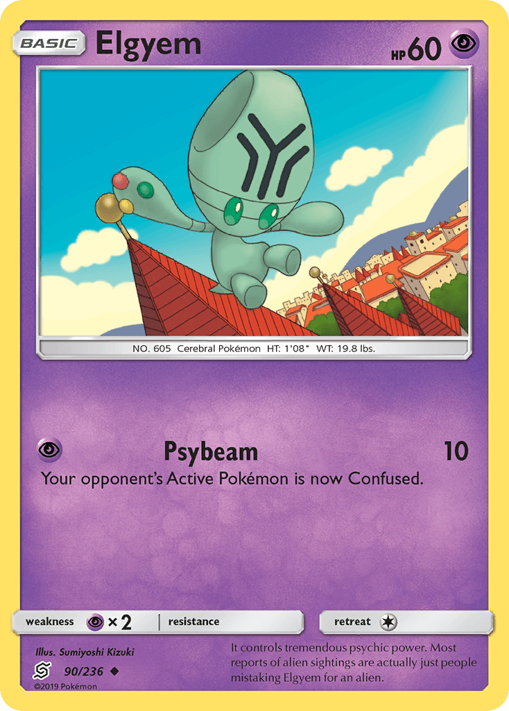 Elgyem, kortbilde fra pokemontcg.io