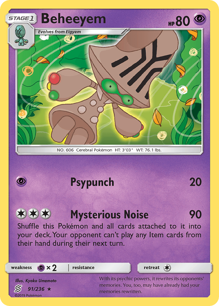Beheeyem, kortbilde fra pokemontcg.io