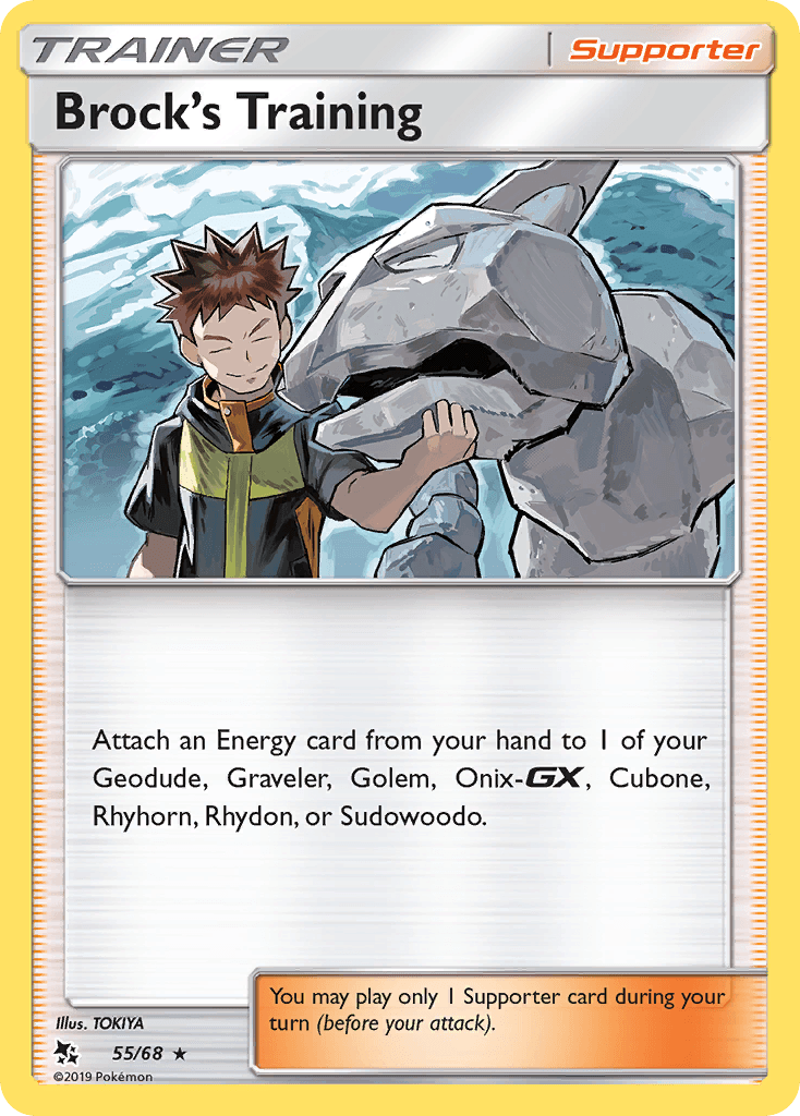 Brock's Training, kortbilde fra pokemontcg.io