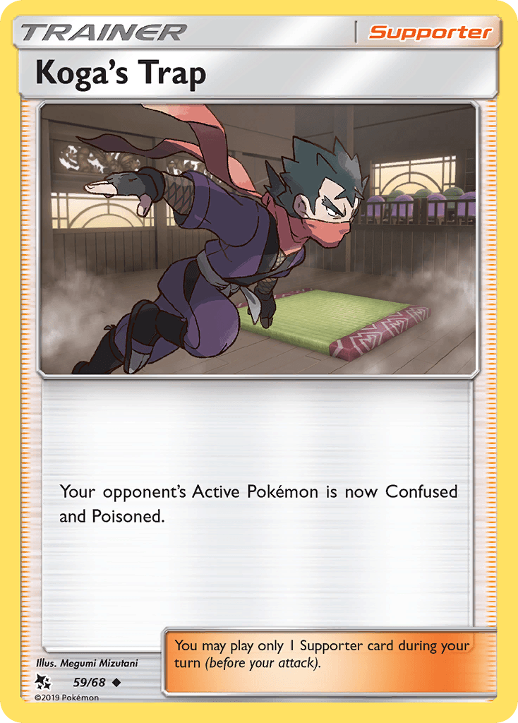 Koga's Trap, kortbilde fra pokemontcg.io