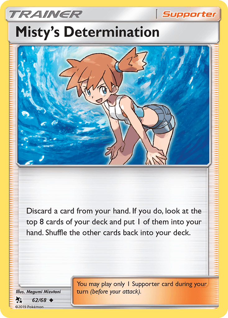 Misty's Determination, kortbilde fra pokemontcg.io