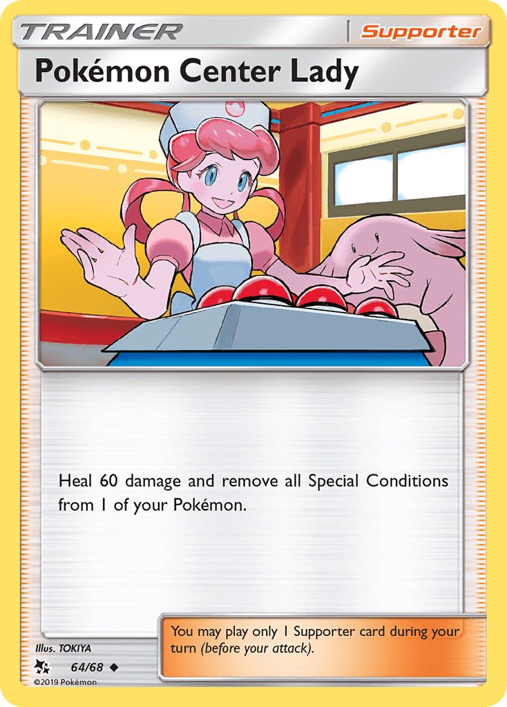 Pokémon Center Lady, kortbilde fra pokemontcg.io