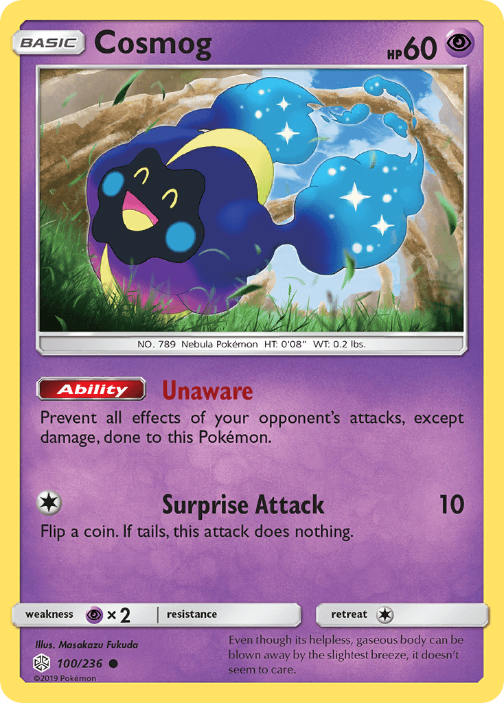 Cosmog, kortbilde fra pokemontcg.io