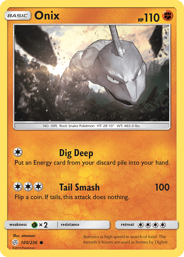 Onix, kortbilde fra pokemontcg.io