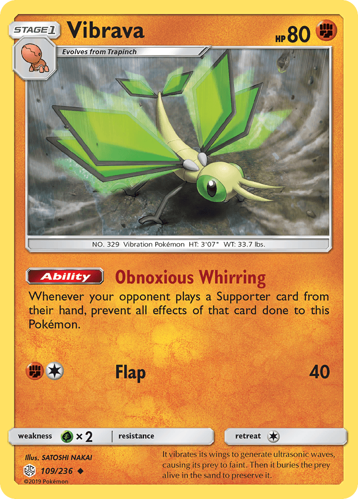 Vibrava, kortbilde fra pokemontcg.io