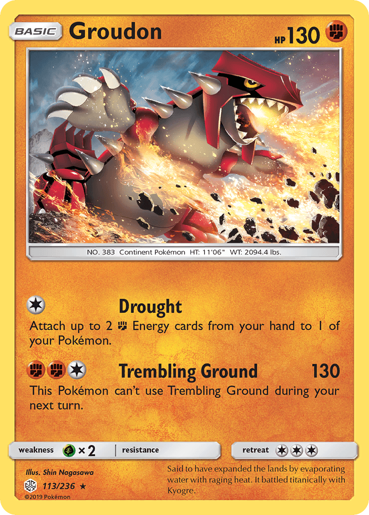 Groudon, kortbilde fra pokemontcg.io