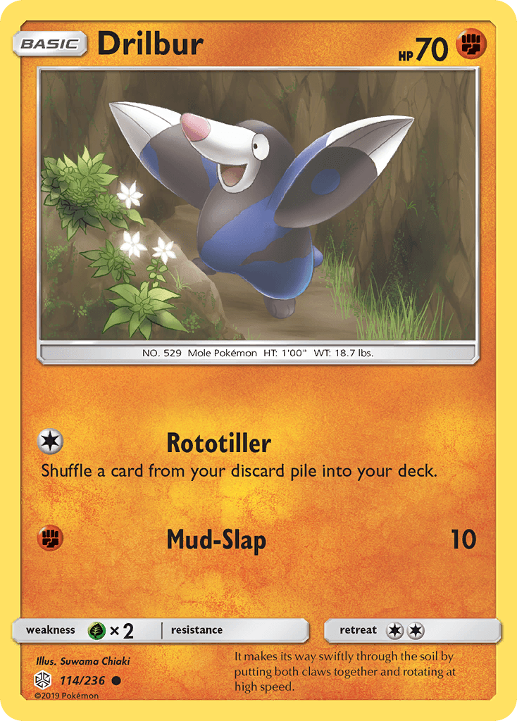 Drilbur, kortbilde fra pokemontcg.io
