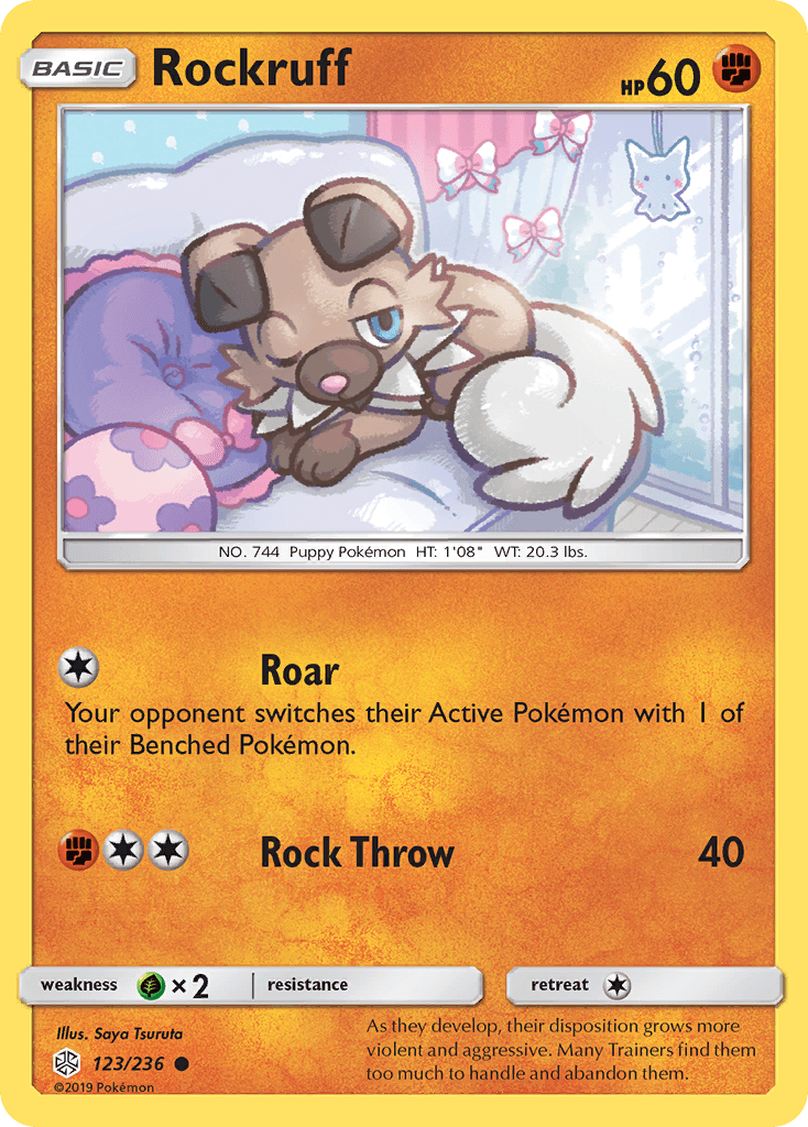Rockruff, kortbilde fra pokemontcg.io