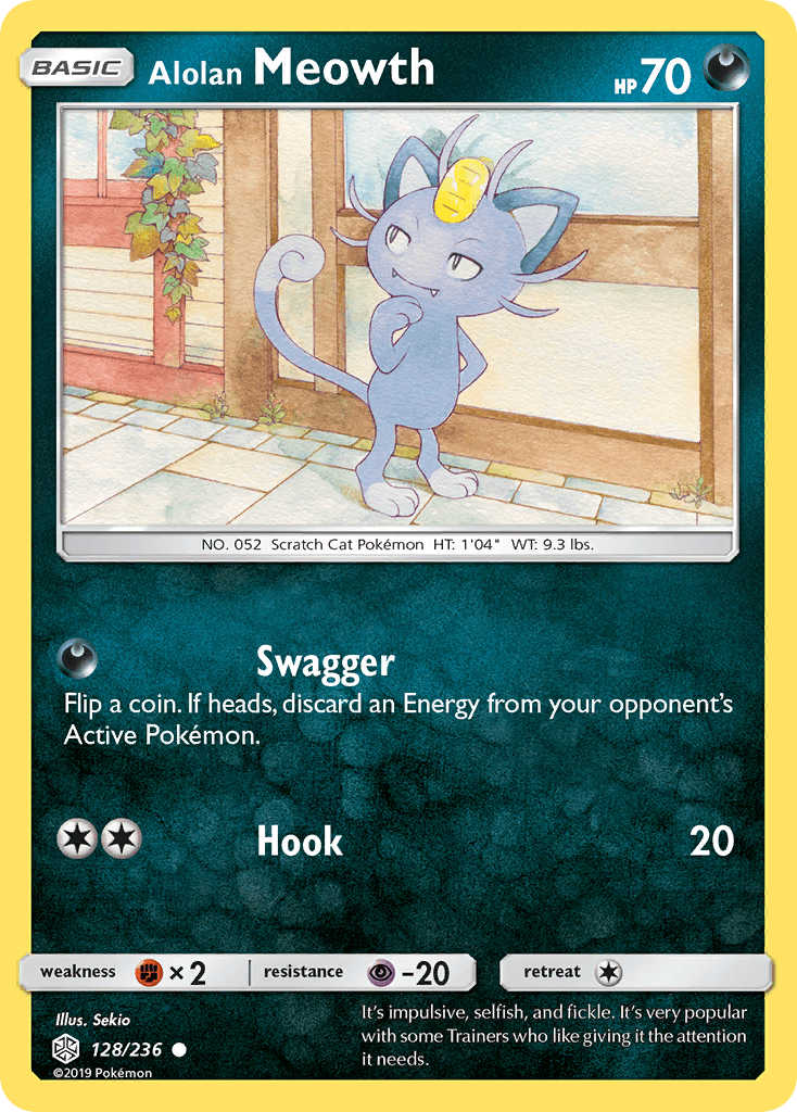 Alolan Meowth, kortbilde fra pokemontcg.io