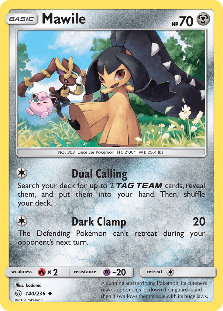 Mawile, kortbilde fra pokemontcg.io