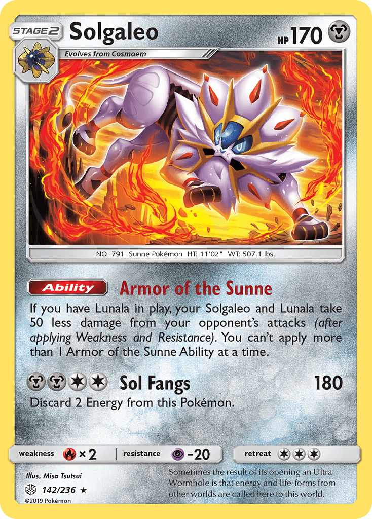 Solgaleo, kortbilde fra pokemontcg.io